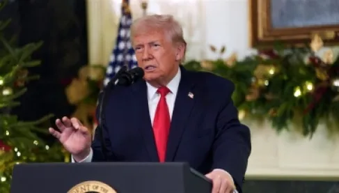 ترمب يستعرض إنجازاته في 20 دقيقة