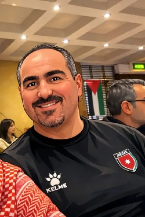 خلو راسكم مرفوع وافتخروا بمنتخب  الأردن 