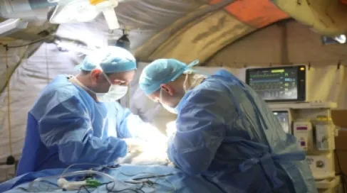 المستشفى الميداني الأردني غزة/8 يُجري عملية جراحية نوعية ناجحة