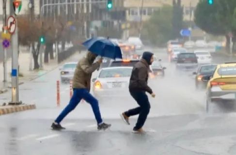 الأردن.. الأرصاد: أيام من الأجواء الباردة والأمطار