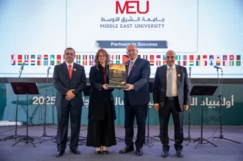 برعاية وزير التعليم العالي… 3 جوائز لـ“الشرق الأوسط” في أولمبياد اللغة الإنجليزية العالمي للجامعات