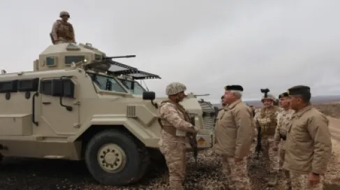 الحنيطي: إسناد جوي وناري فاعل لحماية الحدود وتدمير الأهداف المعادية