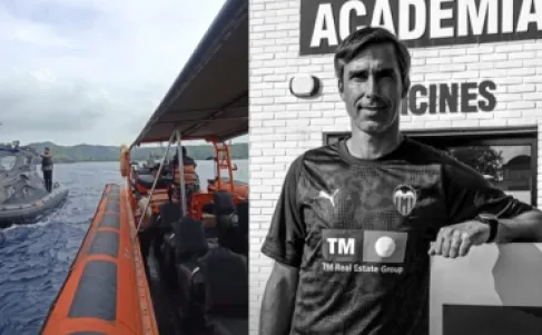 (رحلة الموت) في إندونيسيا تنهي حياة مدرب فالنسيا وأطفاله الثلاثة