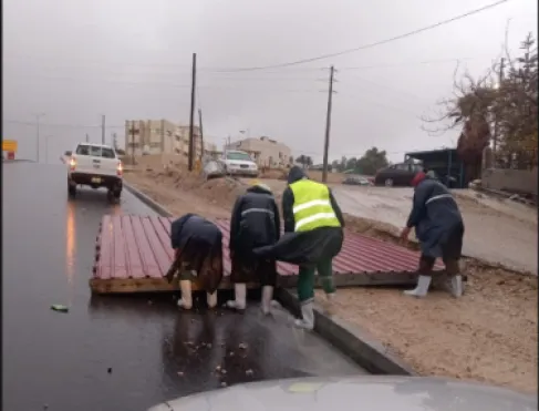 الإدارة المحلية: 95 شكوى وارتفاع مستوى الإنذار جراء منخفض جوي عالي الفعالية