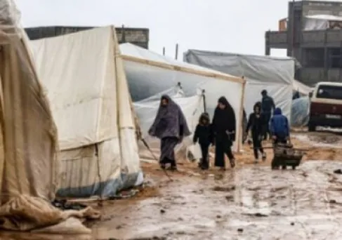 25 وفاة في غزة خلال شهر بسبب الأحوال الجوية