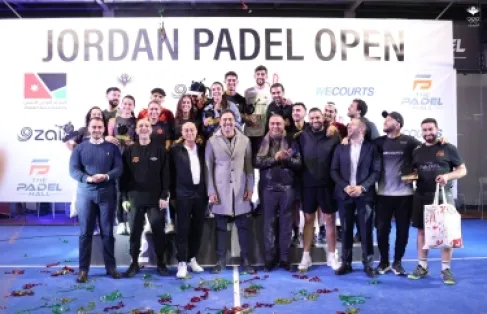 البنك الأردني الكويتي الراعي الرسمي لأكبر بطولة (بادل) في المملكة