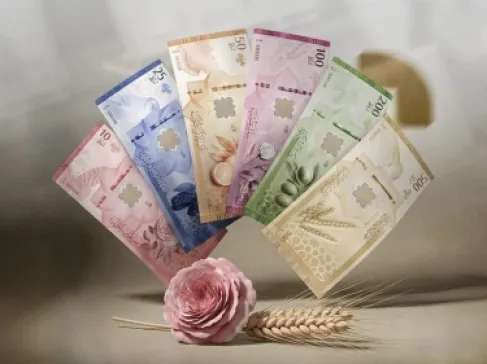 شرح رسمي لمعاني الرموز والعناصر البصرية في العملة السورية الجديدة