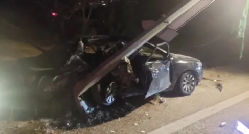 وفاة شخص بحادث تدهور مركبة على طريق باير في معان