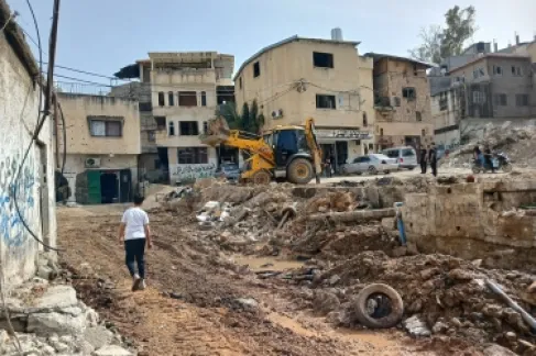 Occupation demolishes dozens of homes in Nur Shams camp