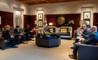 جانب من اللقاء