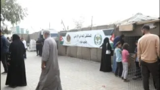 المستشفى الميداني الأردني جنوب غزة/8