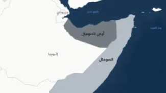 صورة توضيحية للصومال وإقليم أرض الصومال الانفصالي