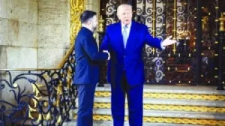 ترامب يستقبل زيلينسكي في فلوريدا