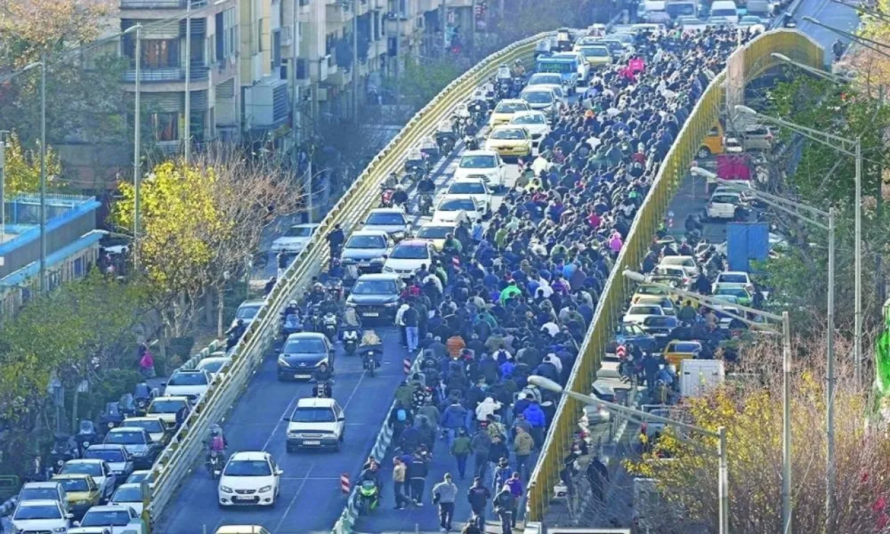 تلفزيون إيران يعلّق على الاحتجاجات: عملاء لأميركا وإسرائيل أشعلوا الحرائق #عاجل 