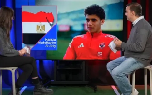 ماركا تؤكد: حمزة عبد الكريم أول مصري في قلعة البلوغرانا