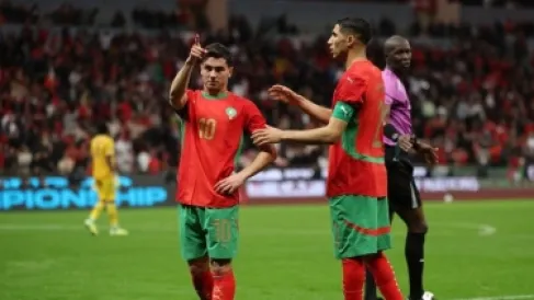 دياز يكتب التاريخ مع المغرب في كأس أمم أفريقيا