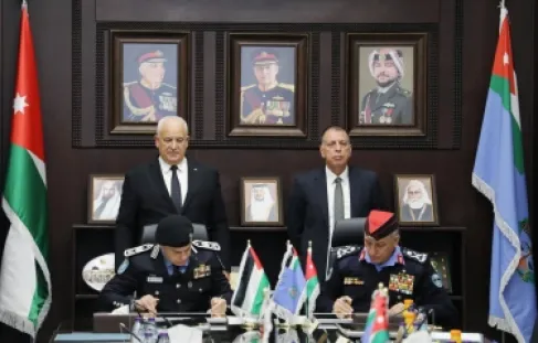 اتفاقية أردنية لتطوير مركز الطوارئ (911) في فلسطين