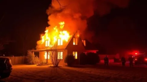 Civil Defense Controls House Fire in Mafraq Without Injuries