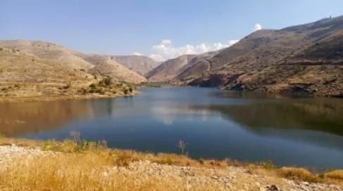 Why haven't all the dams in northern Jordan been filled?