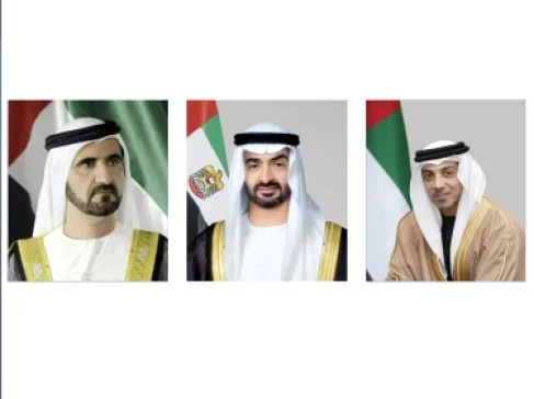 ابن زايد وابن راشد يعزون الملك بوفاة أبو الراغب