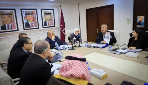 كتلة اتحاد الأحزاب الوسطية والوطني الإسلامي تبحث اتفاقية أبو خشيبة مع وزير الطاقة