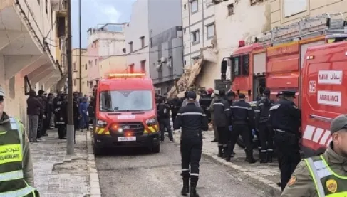 فيديو: انهيار منزل في الرباط يسفر عن قتلى وإصابات