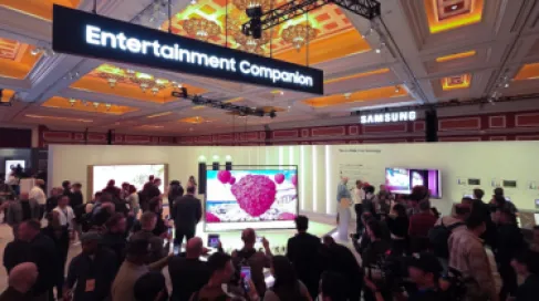 داخل معرض سامسونج The First Look 2026.. مستقبل الحياة اليومية مع رفقاء الحياة المعززة بالذكاء الاصطناعي