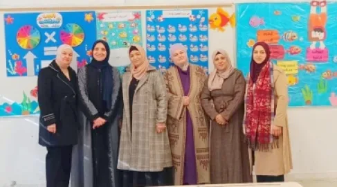 افتتاح فكرة الصف المثالي ( صٓــفّي غِــيْر ) في مدرسة القادسية ضمن مشروع (سنبلة)