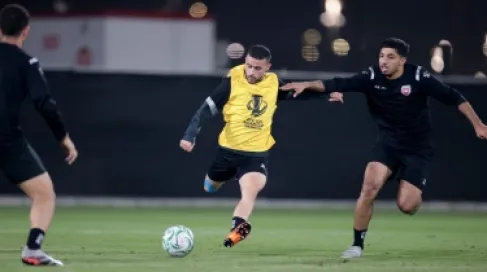 المنتخب الوطني تحت 23 يواصل تحضيراته لمواجهة السعودية بكأس آسيا