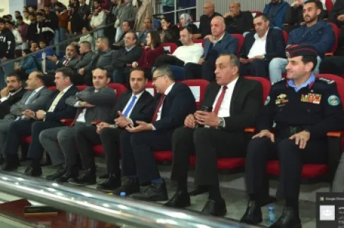 Petra University organizes a friendly match with the team of the Royal Hashemite Court