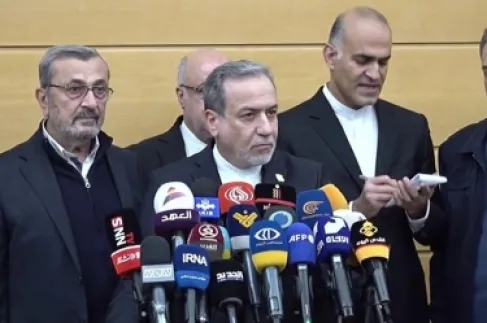 عراقجي من بيروت: ندعم سيادة لبنان ووحدته الوطنية