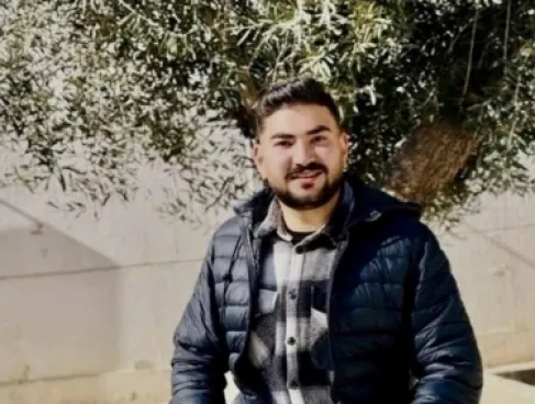 وفاة الطالب الجامعي احمد حسن عليان