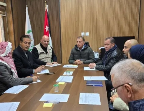 من جرش.. الفراية يطلع على آخر تطورات الظروف الجوية