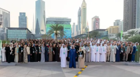 محمد بن راشد يشهد تخريج 522 صانع محتوى