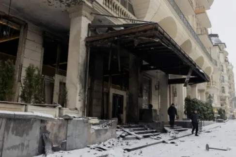 الأردن يأسف لتضرر سفارة قطر في كييف