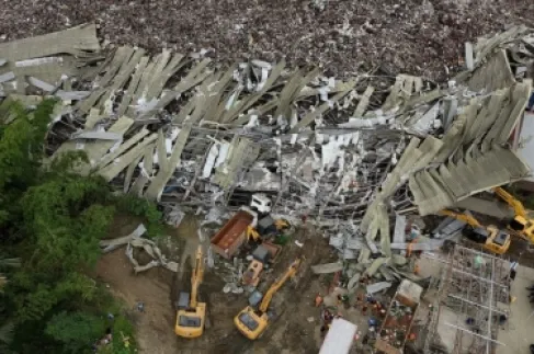 Search for Dozens Missing Under Mounds of Rubbish in the Philippines