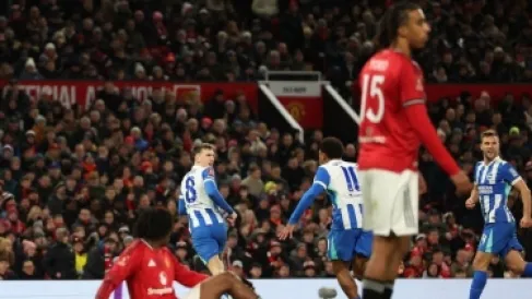 برايتون يقصي مانشستر يونايتد من كأس إنجلترا