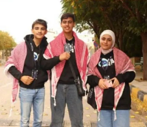 قصة نجاح من الكرك لطلبة بأكاديمية إيزوروبوت كت
