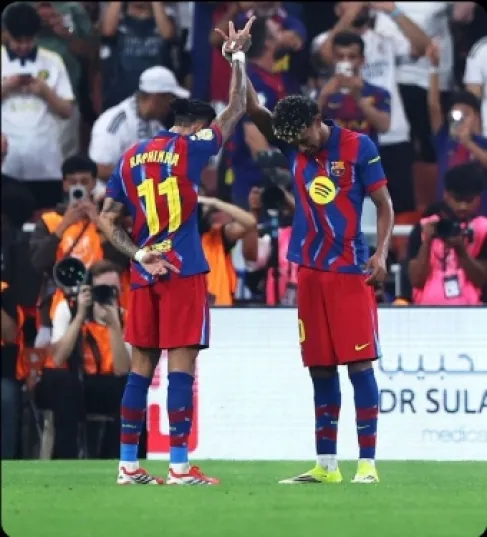 Barcelona Crowned Spanish Super Cup Champions over Real Madrid