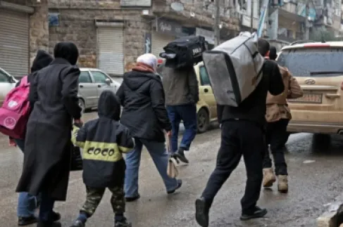 Aleppo.. Cautious Calm in Sheikh Maqsoud and the Beginning of Residents Returning