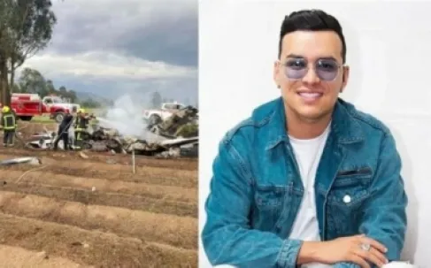 تنبأ بالوفاة في الجو.. مصرع مغنٍ كولومبي بعد تحطم طائرته