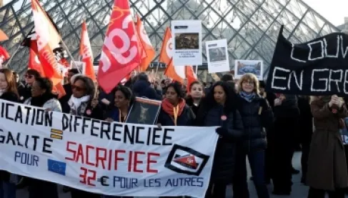 فرنسا.. إضراب جديد يغلق اللوفر بسبب الأجور وتدهور ظروف العمل