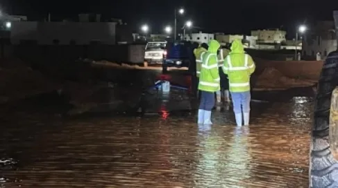 Al-Mafraq: Pumping Water Accumulations in Several Locations