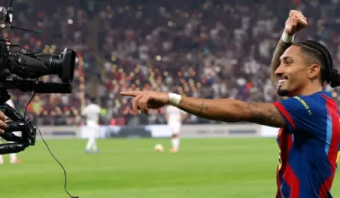 In terms of views.. Barcelona surpasses Real Madrid in popularity