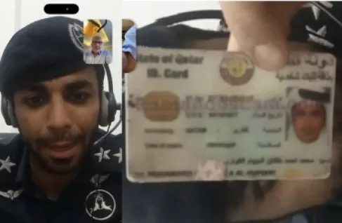 نصاب ينتحل صفة ضابط شرطة قطري ويحاول خداع مذيع الجزيرة
