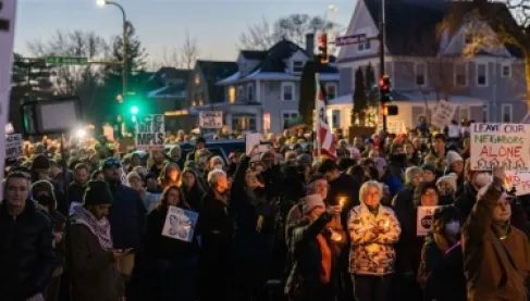 ترمب يهدد بمواجهة احتجاجات مينيابوليس بـ قانون التمرد