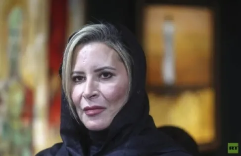 Aisha Gaddafi denies the authenticity of a message to the Iranian people attributed to her and demands its removal