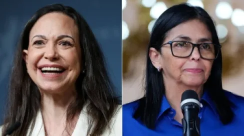 ترمب يدعم رودريغيز لتولي السلطة في فنزويلا بدلا من ماتشادو .. ويكشف الاسباب