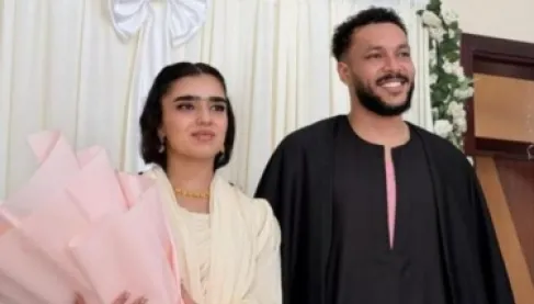 ويجز يظهر لأول مرة مع زوجته نور العزاوي: حب حياتي