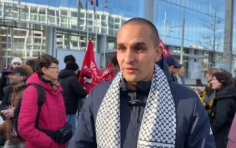 French activist faces jail for rejecting the assault on Gaza
